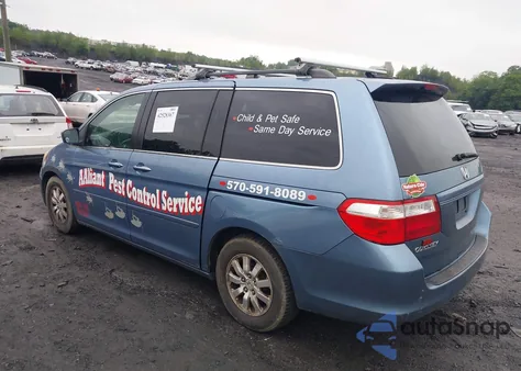 2006 Honda Odyssey Ex-L z USA, uszkodzony, nr VIN 5FNRL38606B011681